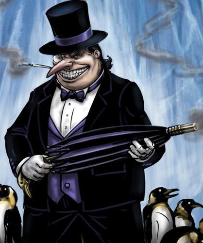 企鹅人漫画,都市奇侠的逆袭之路