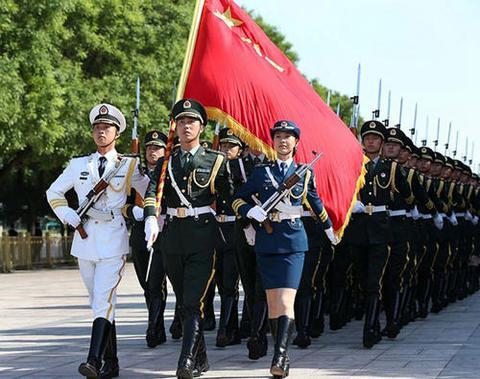 中国仪仗兵电视剧,中国国旗护卫队的铁血征程