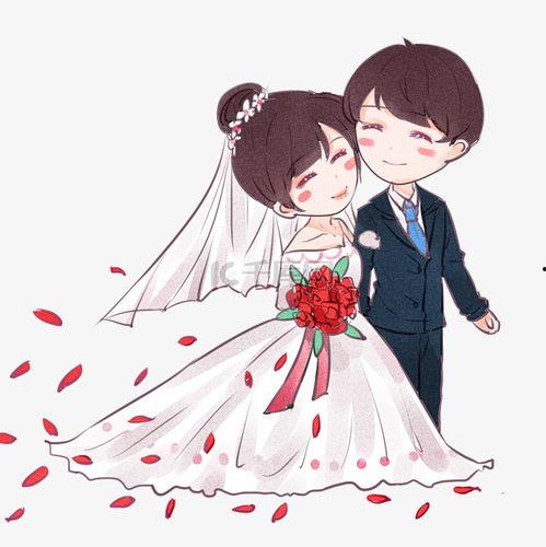 结婚手绘漫画,手绘漫画记录我们的结婚故事